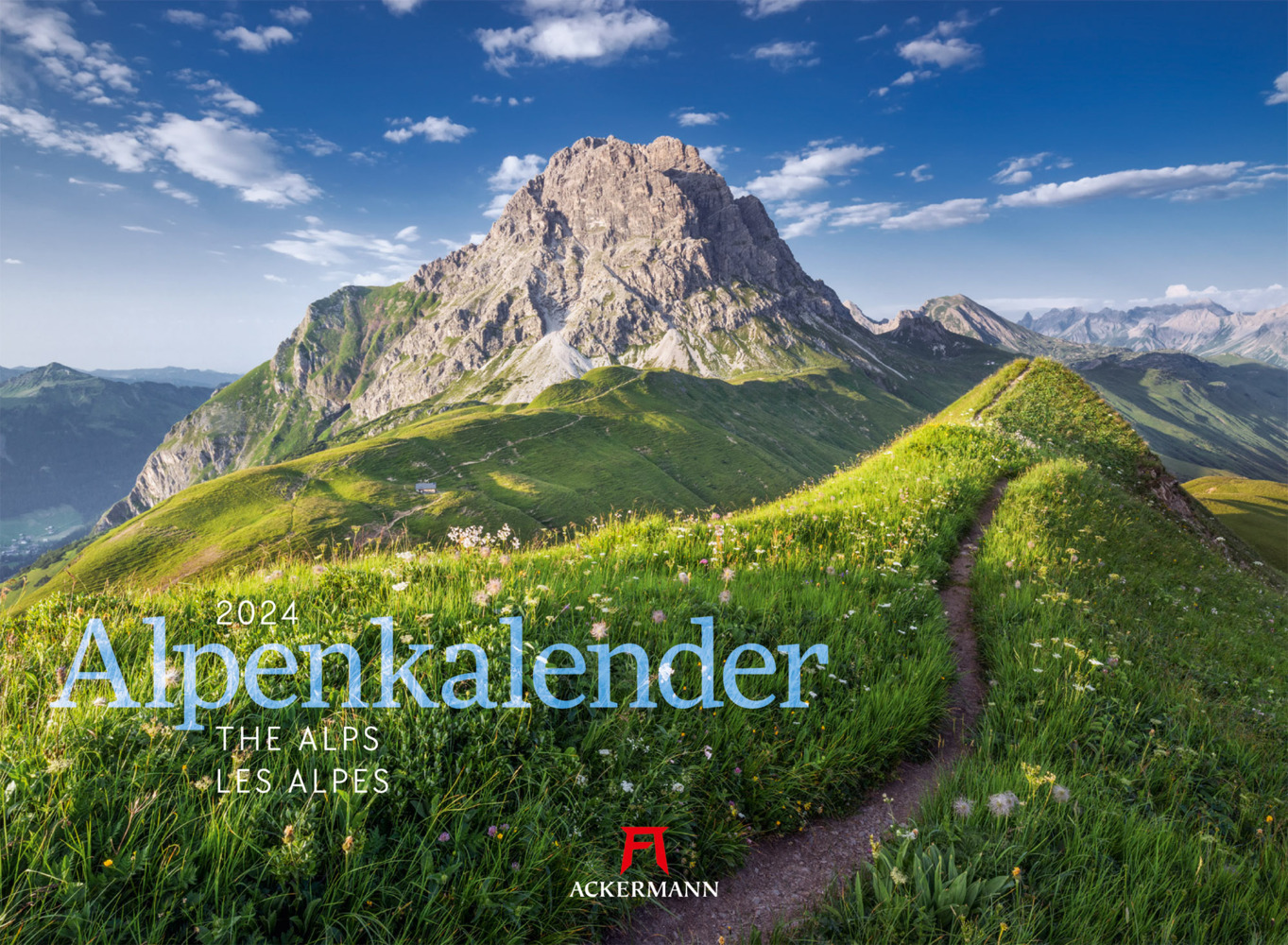 Cover: 9783838424842 | Alpenkalender Kalender 2024 | Ackermann Kunstverlag | Kalender | 14 S.