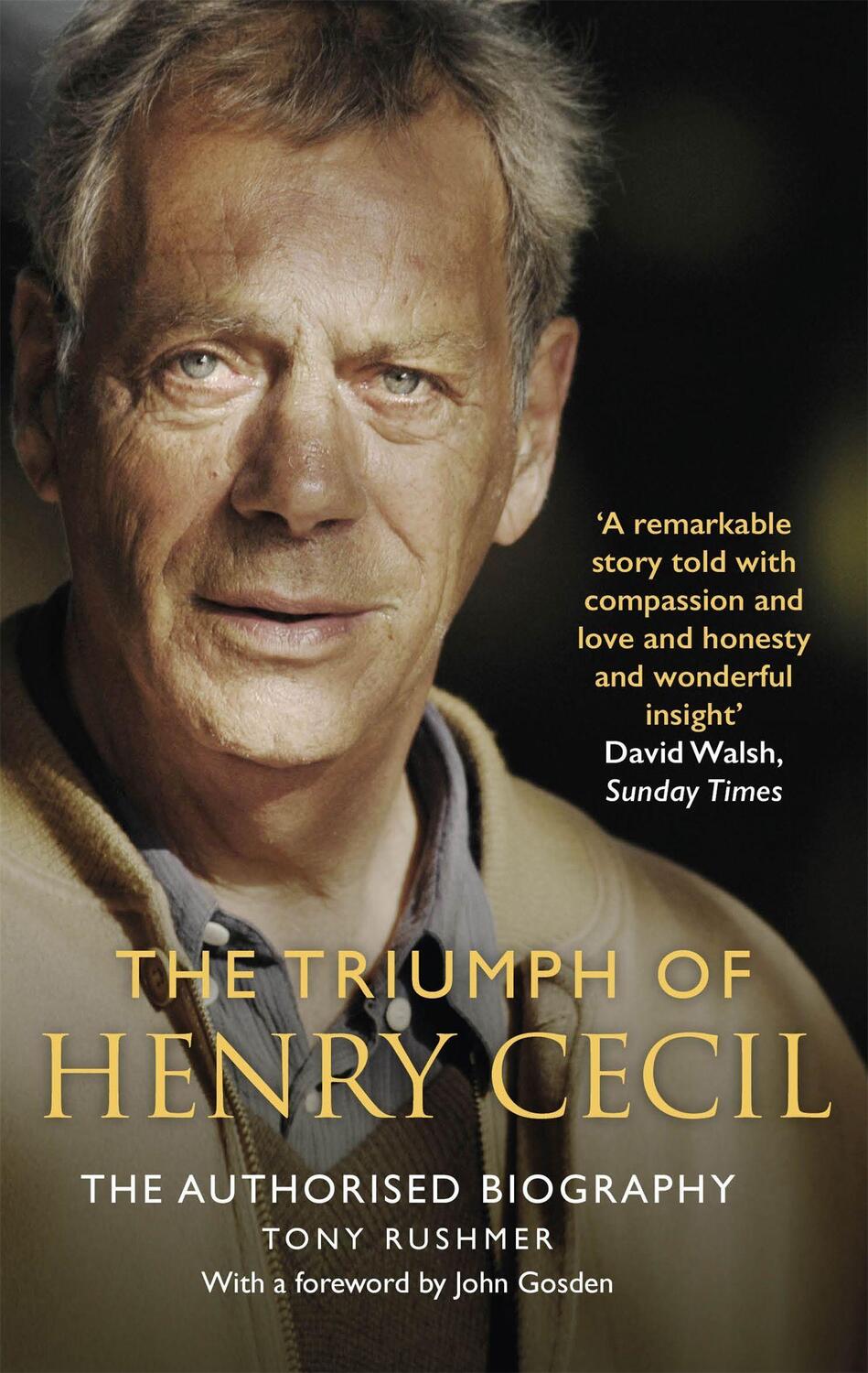 Cover: 9781472128461 | The Triumph of Henry Cecil | The Authorised Biography | Tony Rushmer