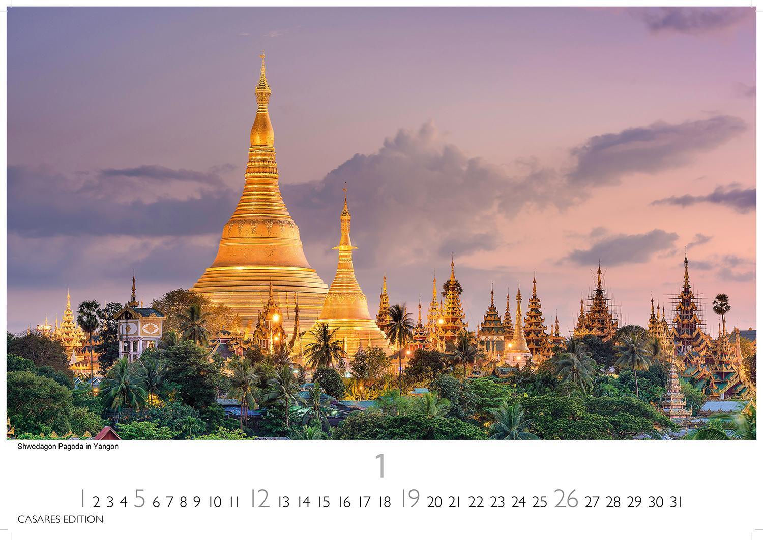 Bild: 9781835242346 | Myanmar 2025 L 35x50cm | Kalender | 14 S. | Deutsch | 2025