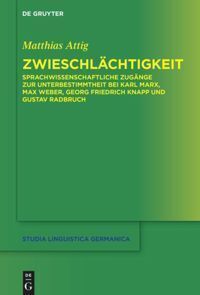 Cover: 9783110727173 | Zwieschlächtigkeit | Matthias Attig | Buch | X | Deutsch | 2021