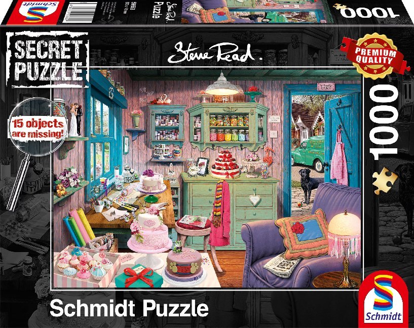 Cover: 4001504596538 | Großmutters Stube (Puzzle) | Steve Read | Spiel | In Spielebox | 59653