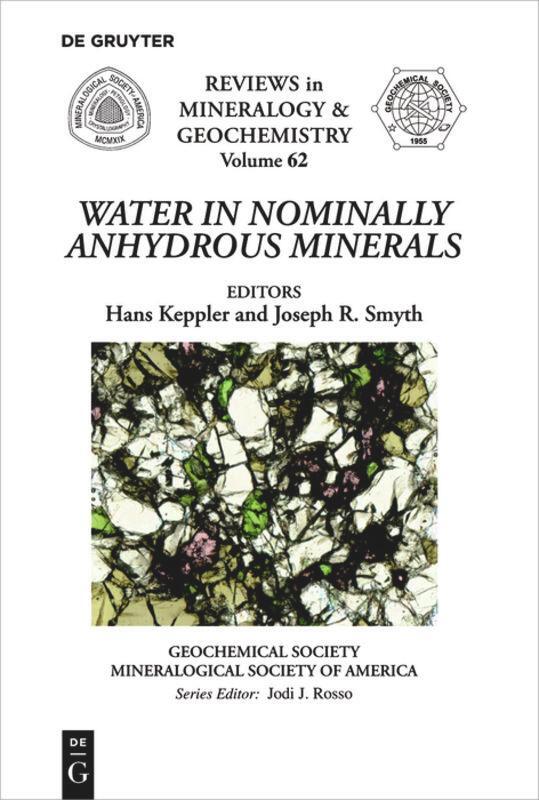 Cover: 9780939950744 | Water in Nominally Anhydrous Minerals | Joseph R. Smyth (u. a.) | Buch