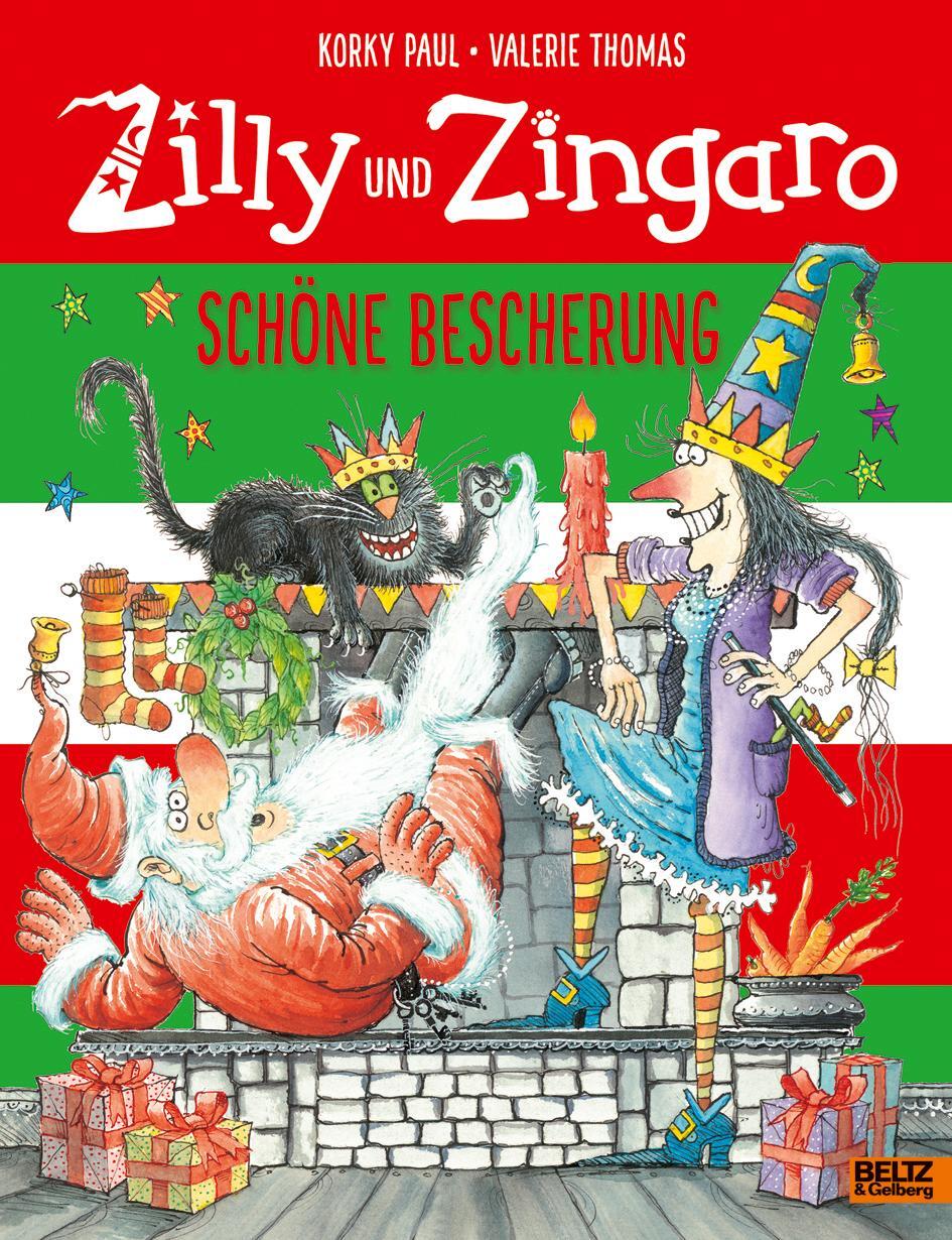 Cover: 9783407823106 | Zilly und Zingaro. Schöne Bescherung | Vierfarbiges Bilderbuch | Buch