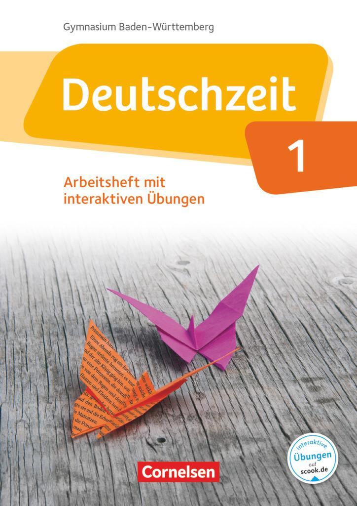 Cover: 9783060632732 | Deutschzeit Band 1: 5. Schuljahr - Baden-Württemberg - Arbeitsheft...