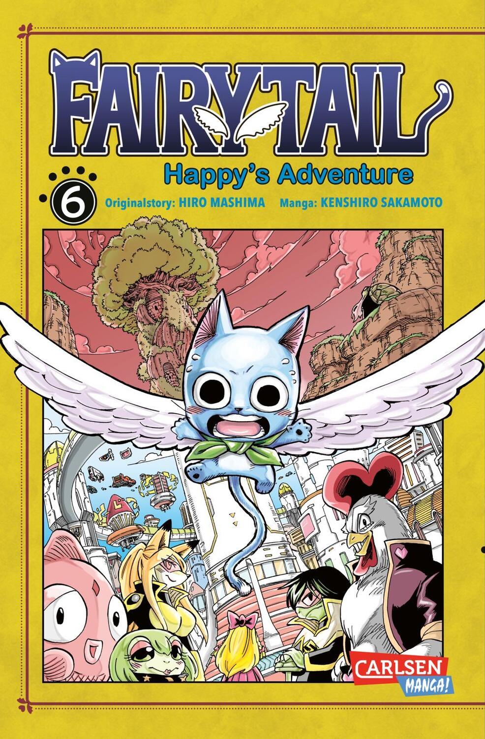 Cover: 9783551768094 | Fairy Tail - Happy's Adventure 6 | Kenshiro Sakamoto (u. a.) | Buch