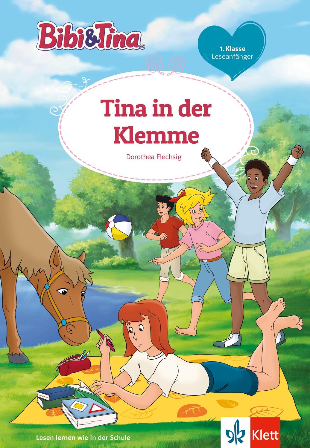 Cover: 9783129496930 | Bibi & Tina: Tina in der Klemme | Leseanfänger 1. Klasse, ab 6 Jahren