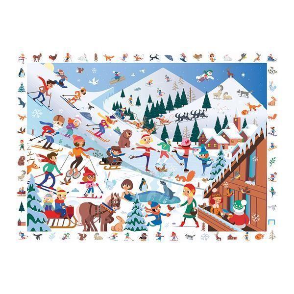 Bild: 3760124875003 | Calypto - Wintersport 100 XL Teile Puzzle | Sentosphere | Spiel | 2023