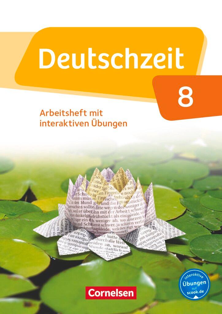 Cover: 9783060632701 | Deutschzeit 8. Schuljahr - Allgemeine Ausgabe - Arbeitsheft mit...