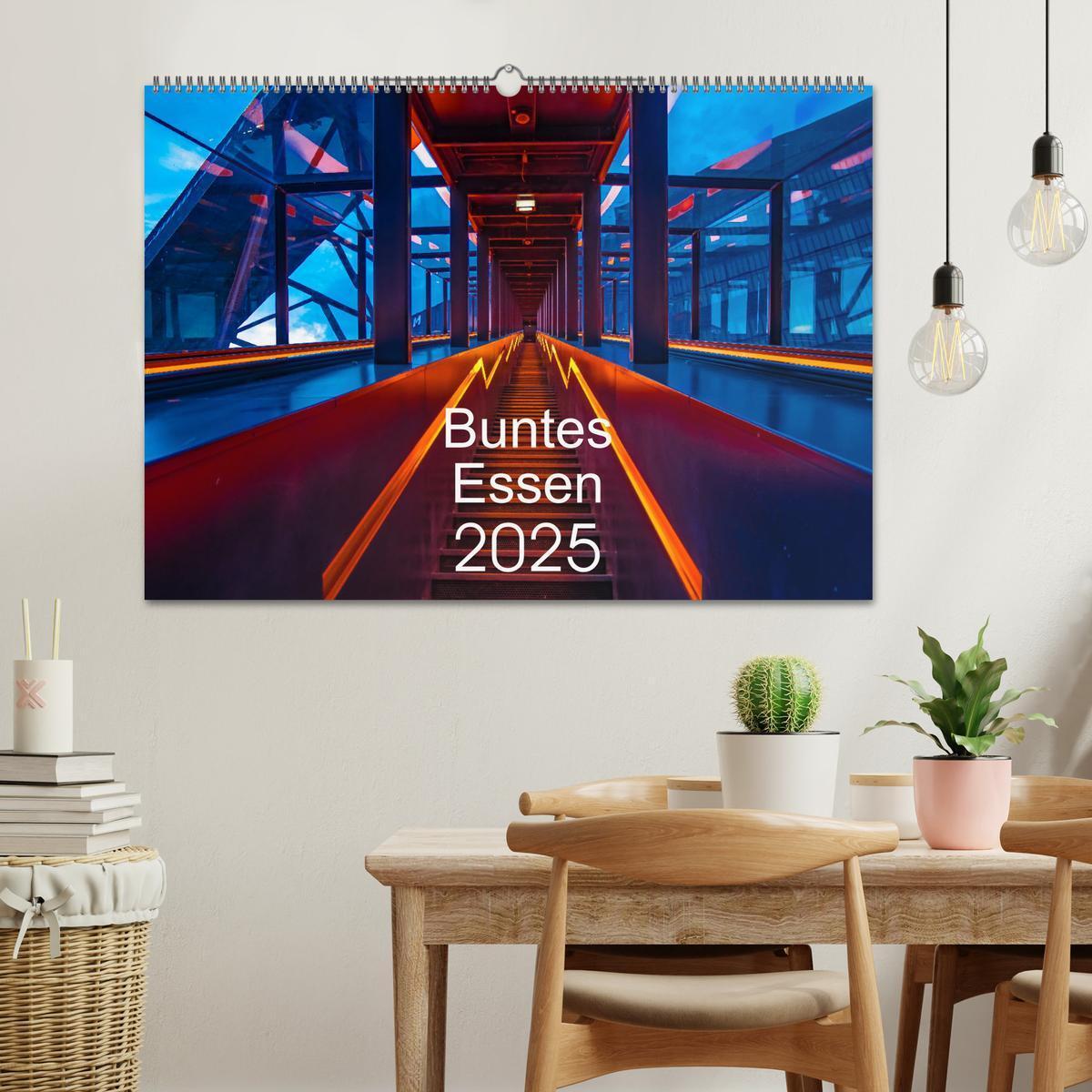 Bild: 9783435062386 | Buntes Essen 2025 (Wandkalender 2025 DIN A2 quer), CALVENDO...