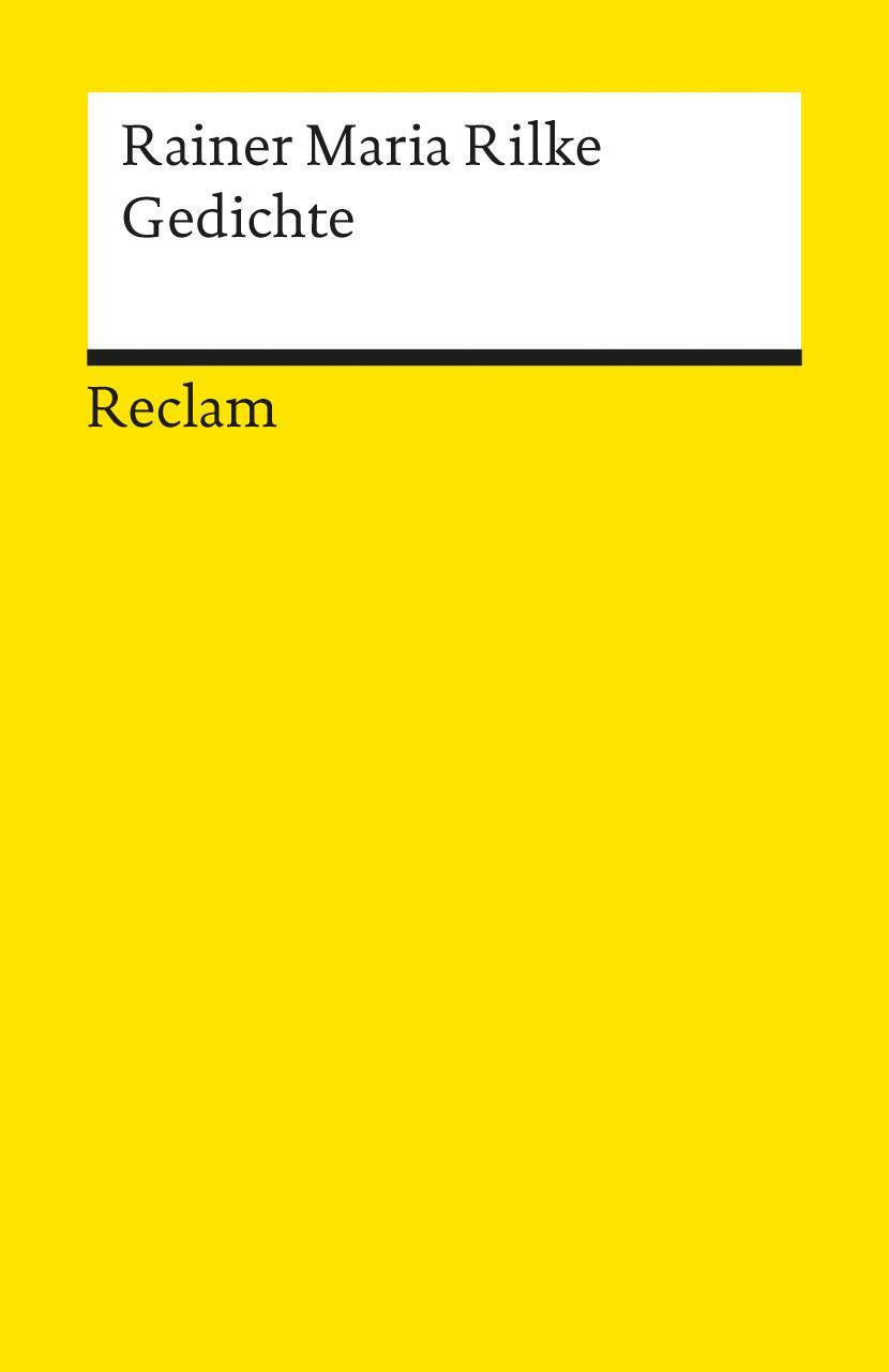 Cover: 9783150096239 | Gedichte | Rainer Maria Rilke | Taschenbuch | 324 S. | Deutsch | 1997