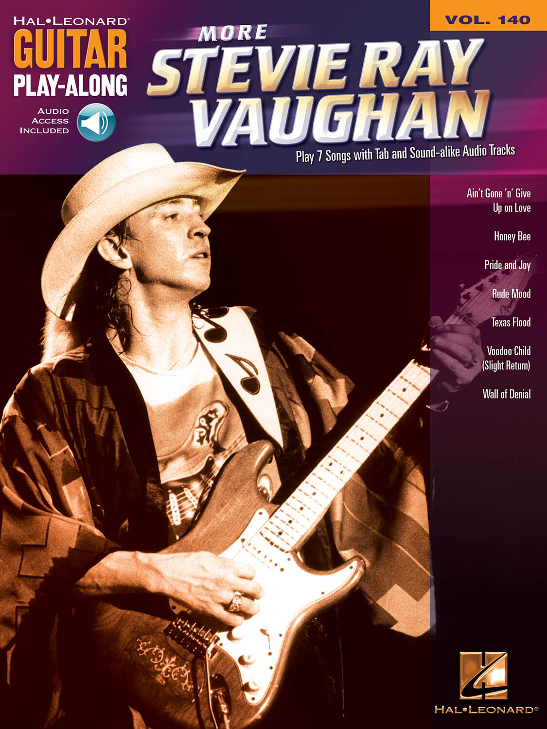 Cover: 884088577810 | More Stevie Ray Vaughan | Guitar Play-Along Volume 140 | 2012