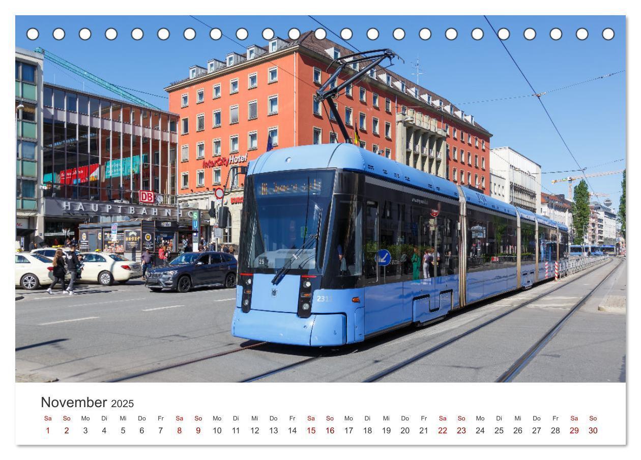 Bild: 9783435043972 | Trams und Straßenbahnen (Tischkalender 2025 DIN A5 quer), CALVENDO...