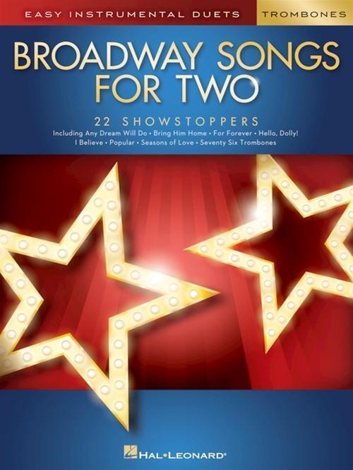 Cover: 9781540012876 | Broadway Songs for Two Trombones: Easy Instrumental Duets | Corp