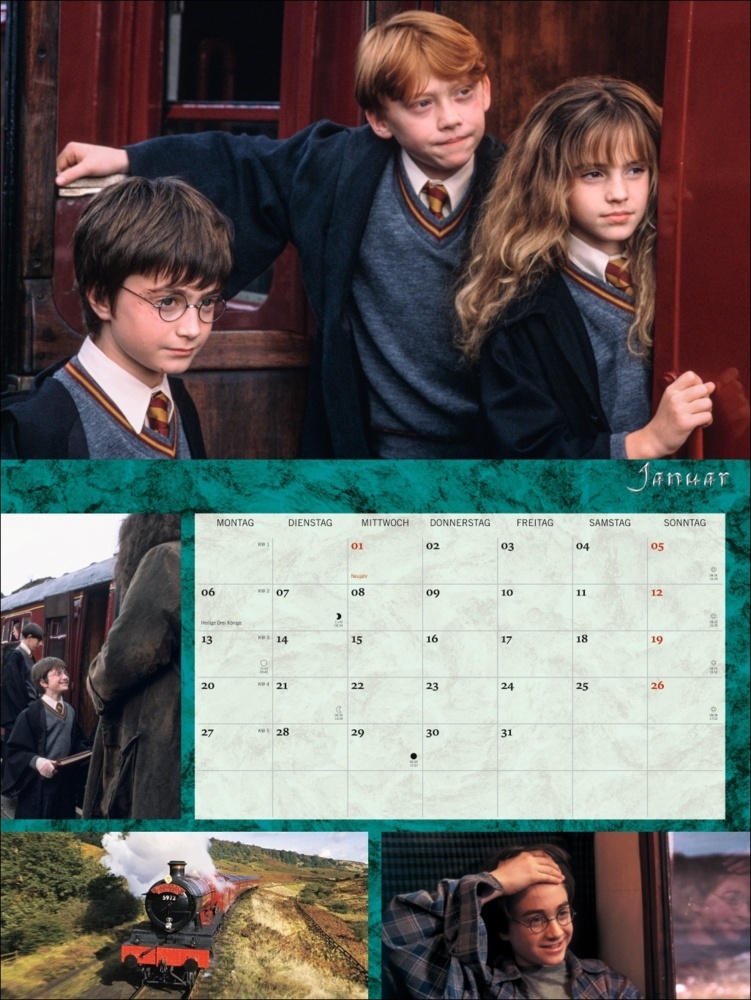 Bild: 9783756404995 | Harry Potter Broschur XL Kalender 2025 | Kalender | 28 S. | Deutsch