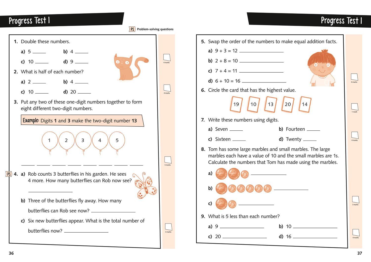 Bild: 9780008201685 | Year 1 Maths Targeted Practice Workbook | Ideal for Use at Home | Ks1