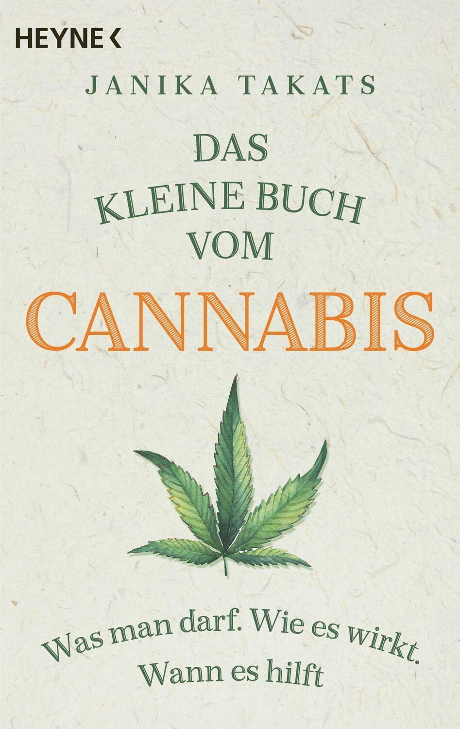 Cover: 9783453605640 | Das kleine Buch vom Cannabis | Janika Takats | Taschenbuch | 256 S.