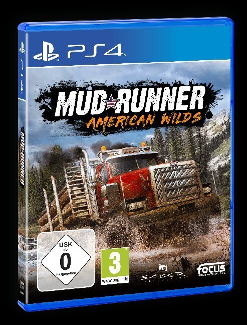 Cover: 3512899120730 | MudRunner, American Wilds, 1 PS4-Blu-ray Disc | Blu-ray Disc | Deutsch