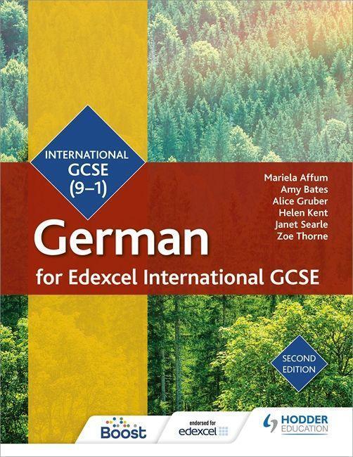 Cover: 9781510403314 | Gilles, J: Edexcel International GCSE German Student