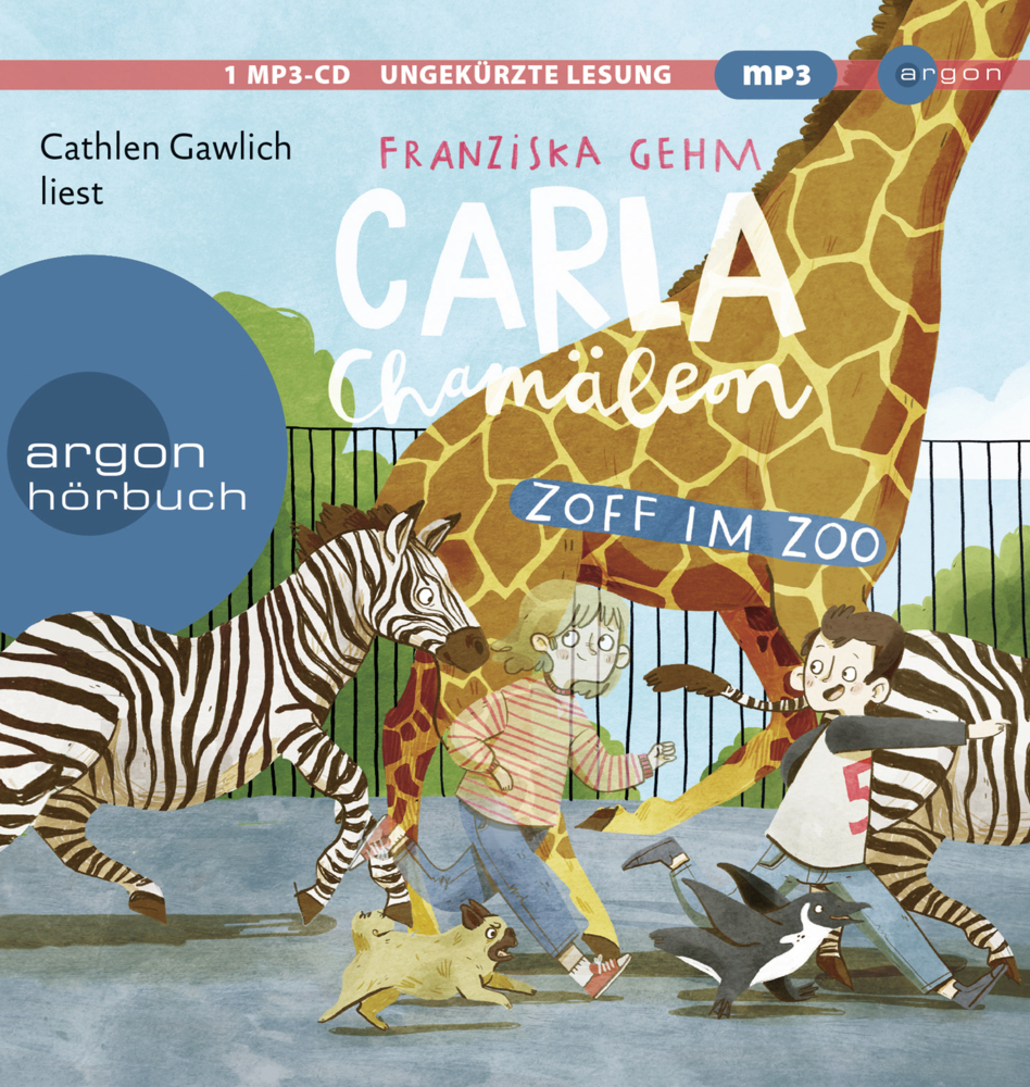 Cover: 9783839842225 | Carla Chamäleon: Zoff im Zoo, 1 Audio-CD, 1 MP3 | Franziska Gehm | CD