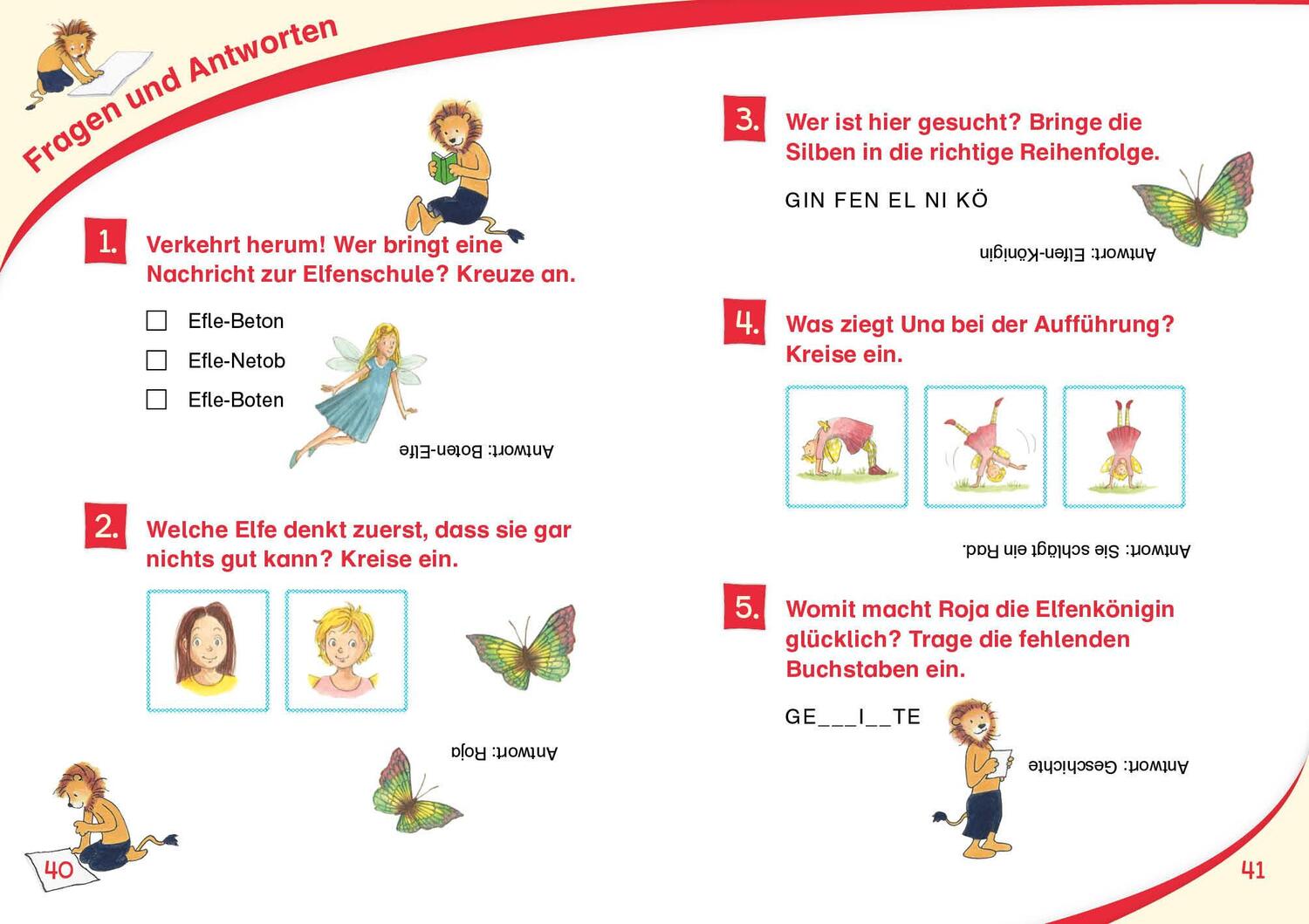 Bild: 9783743205000 | Leselöwen 1. Klasse - Ein großer Tag in der Elfenschule | Richert