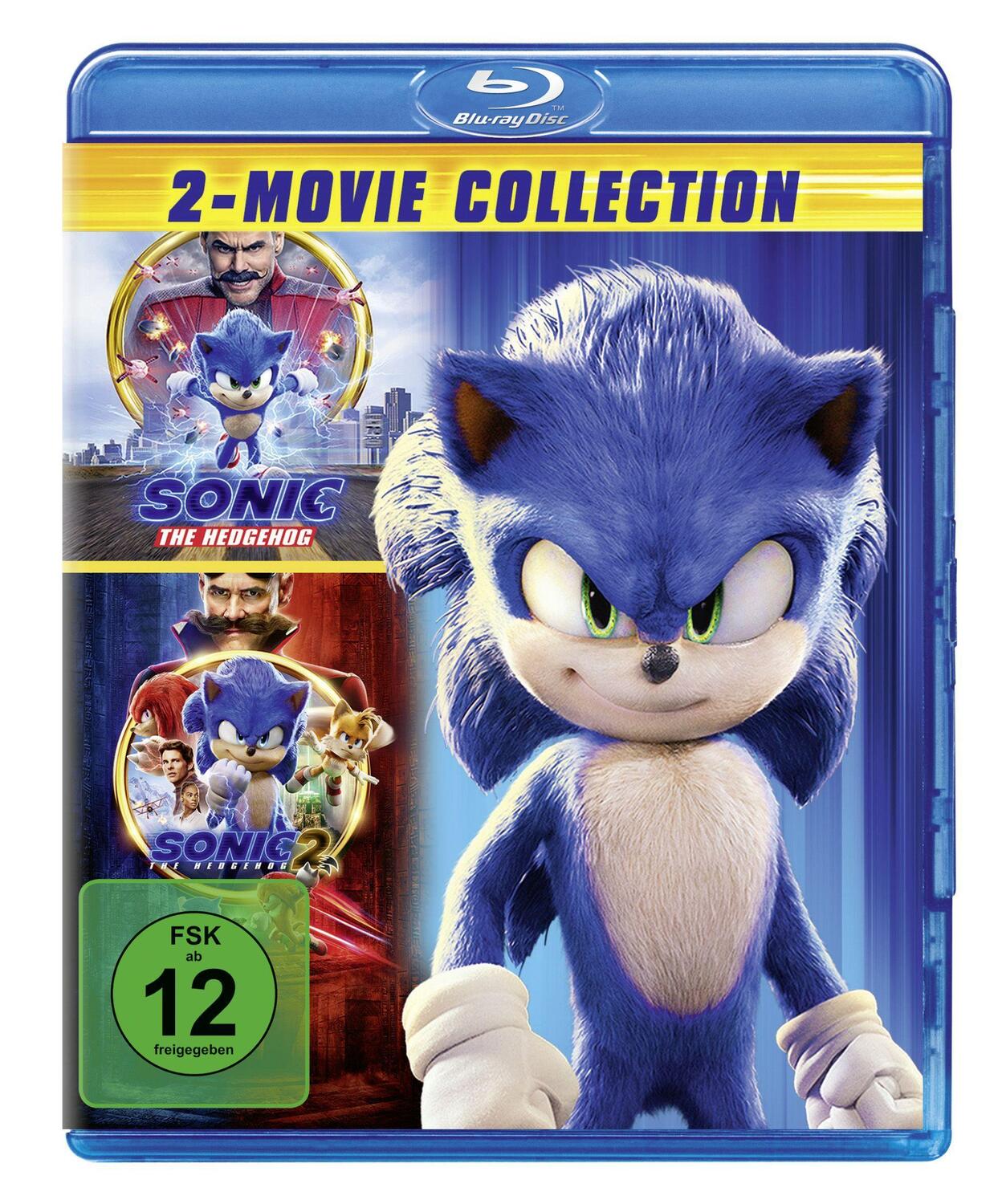 Cover: 5053083255756 | Sonic the Hedgehog - 2-Movie Collection | Jeff Fowler | Blu-ray Disc