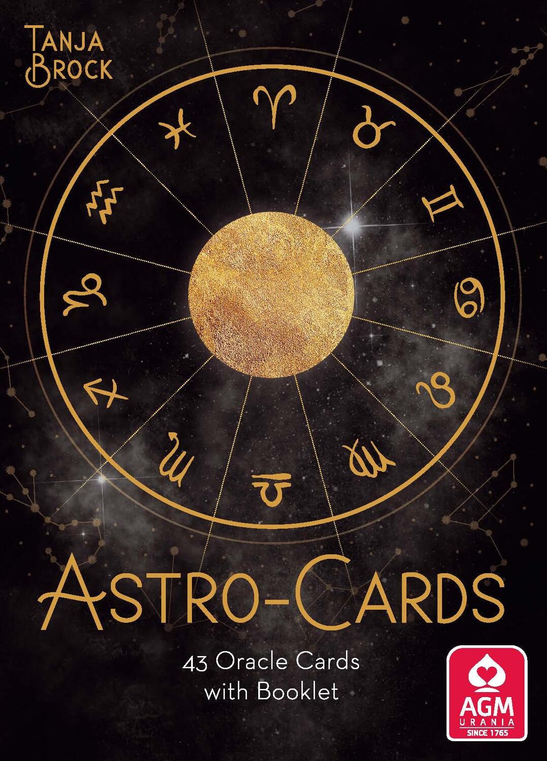 Cover: 9783868269017 | Astro Cards GB | 43 Oracle Cards with Booklet | Tanja Brock | Buch