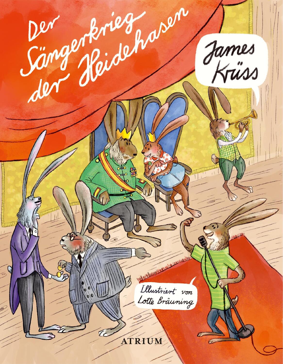 Cover: 9783855356843 | Der Sängerkrieg der Heidehasen | James Krüss | Buch | 80 S. | Deutsch