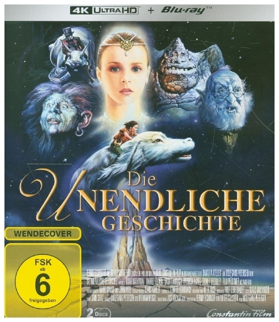 Cover: 4011976350385 | Die Unendliche Geschichte 4K, 1 UHD-Blu-ray + 1 Blu-ray | Blu-ray Disc