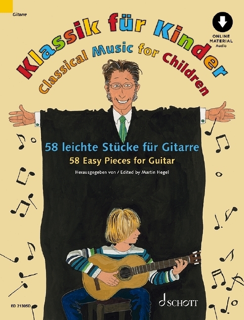 Cover: 9783795799335 | Klassik für Kinder | 58 leichte Stücke für Gitarre. Gitarre. | 44 S.