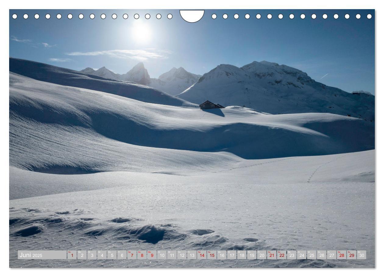 Bild: 9783435111275 | Lech magic of winter (Wandkalender 2025 DIN A4 quer), CALVENDO...