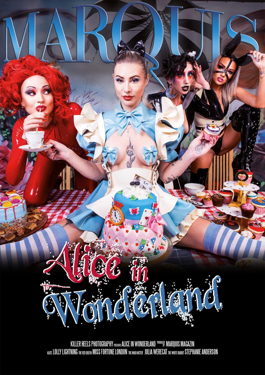 Cover: 9783866082052 | Alice in Wonderland | Ein Fetisch/Latex-Special von MARQUIS | Buch
