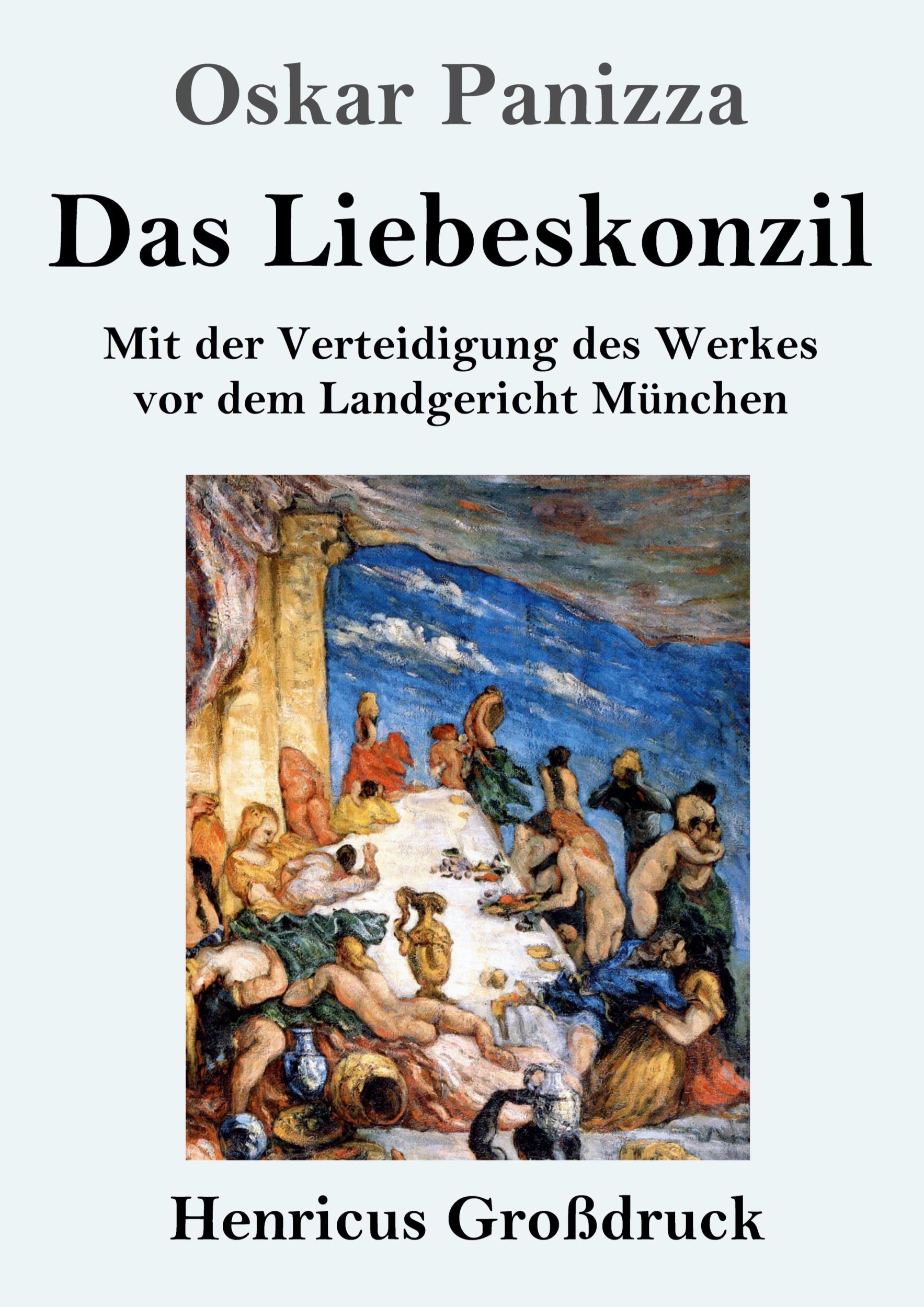 Cover: 9783847845355 | Das Liebeskonzil (Großdruck) | Oskar Panizza | Taschenbuch | Paperback