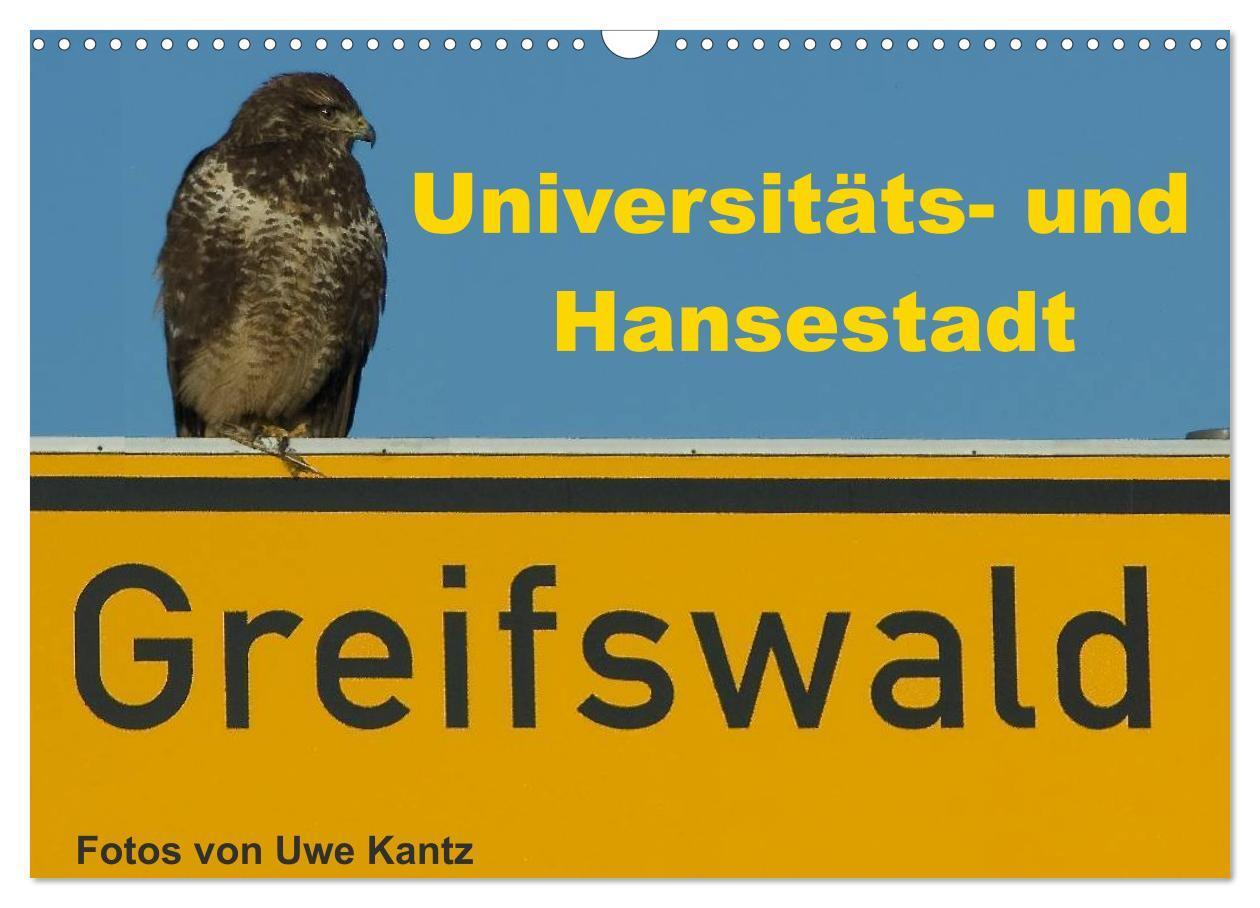 Cover: 9783675586697 | Univeritäts- und Hansestadt Greifswald (Wandkalender 2024 DIN A3...