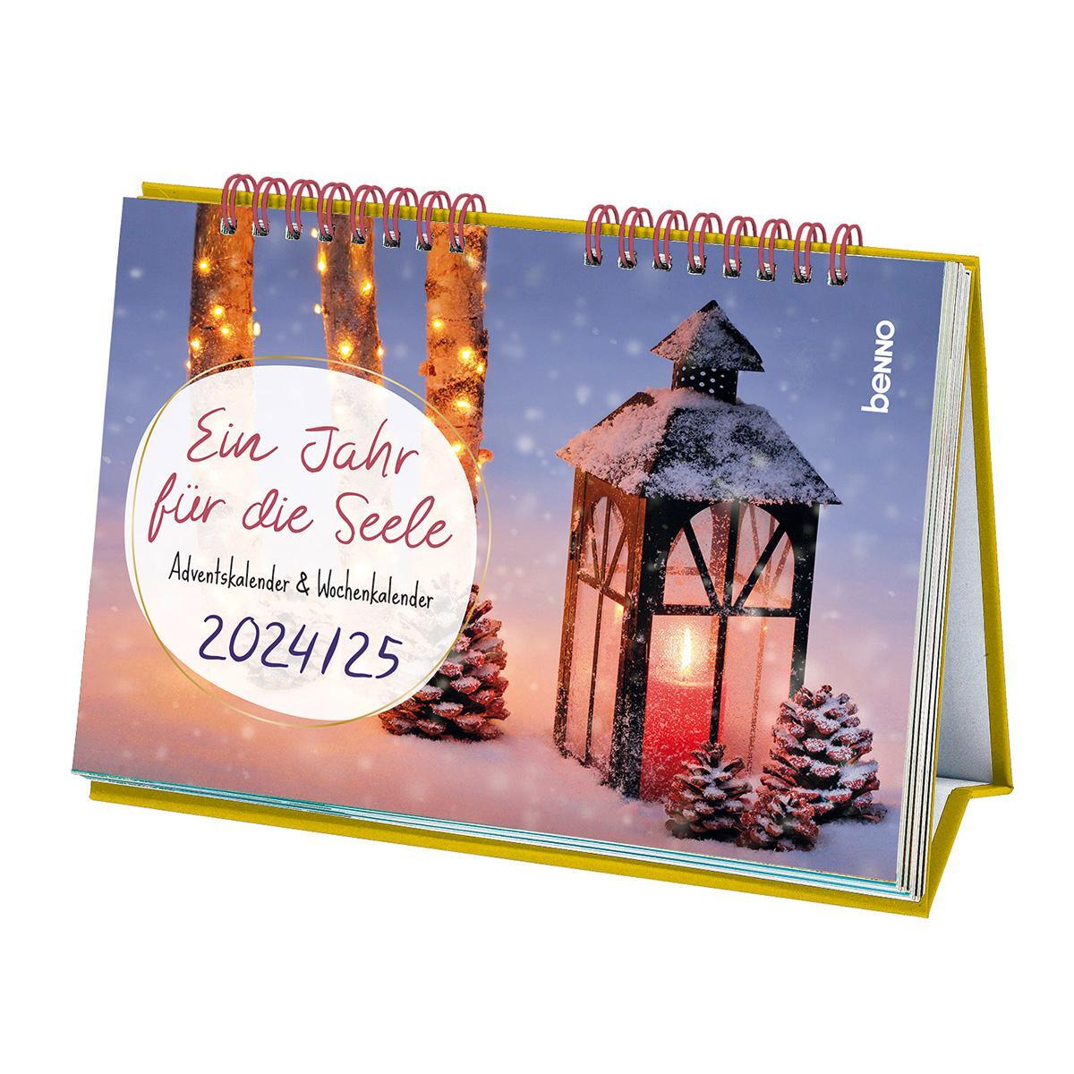 Cover: 9783746263793 | Ein Jahr für die Seele 2024/2025 | Kalender | Spiralbindung | Deutsch