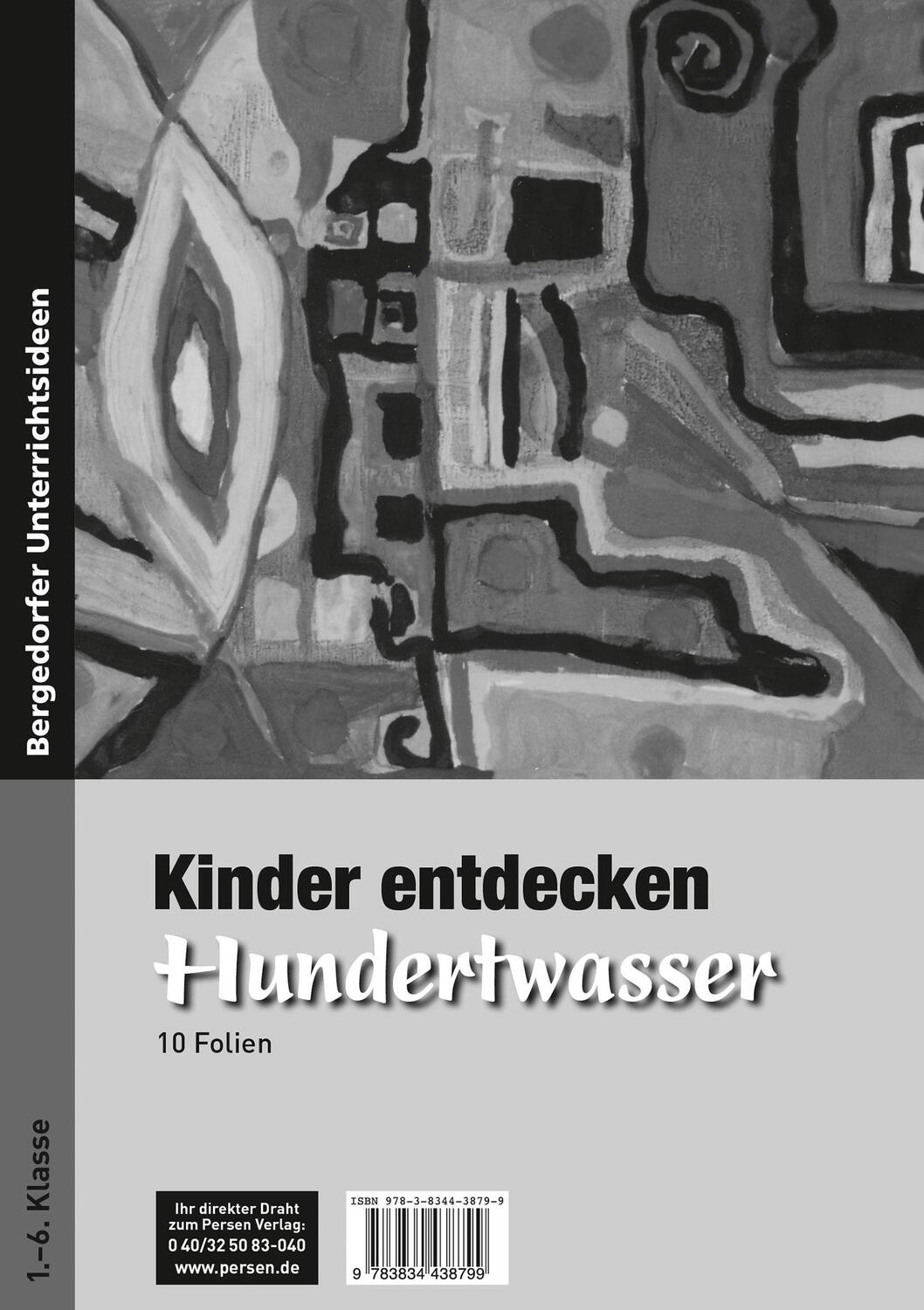 Cover: 9783834438799 | Kinder entdecken Hundertwasser - Foliensatz | 1. bis 6. Klasse | Mappe
