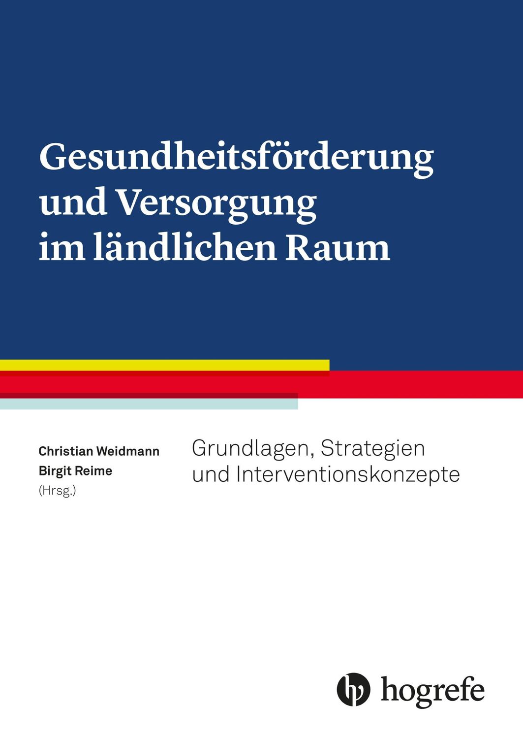 Cover: 9783456859798 | Gesundheitsförderung und Versorgung im ländlichen Raum | Taschenbuch