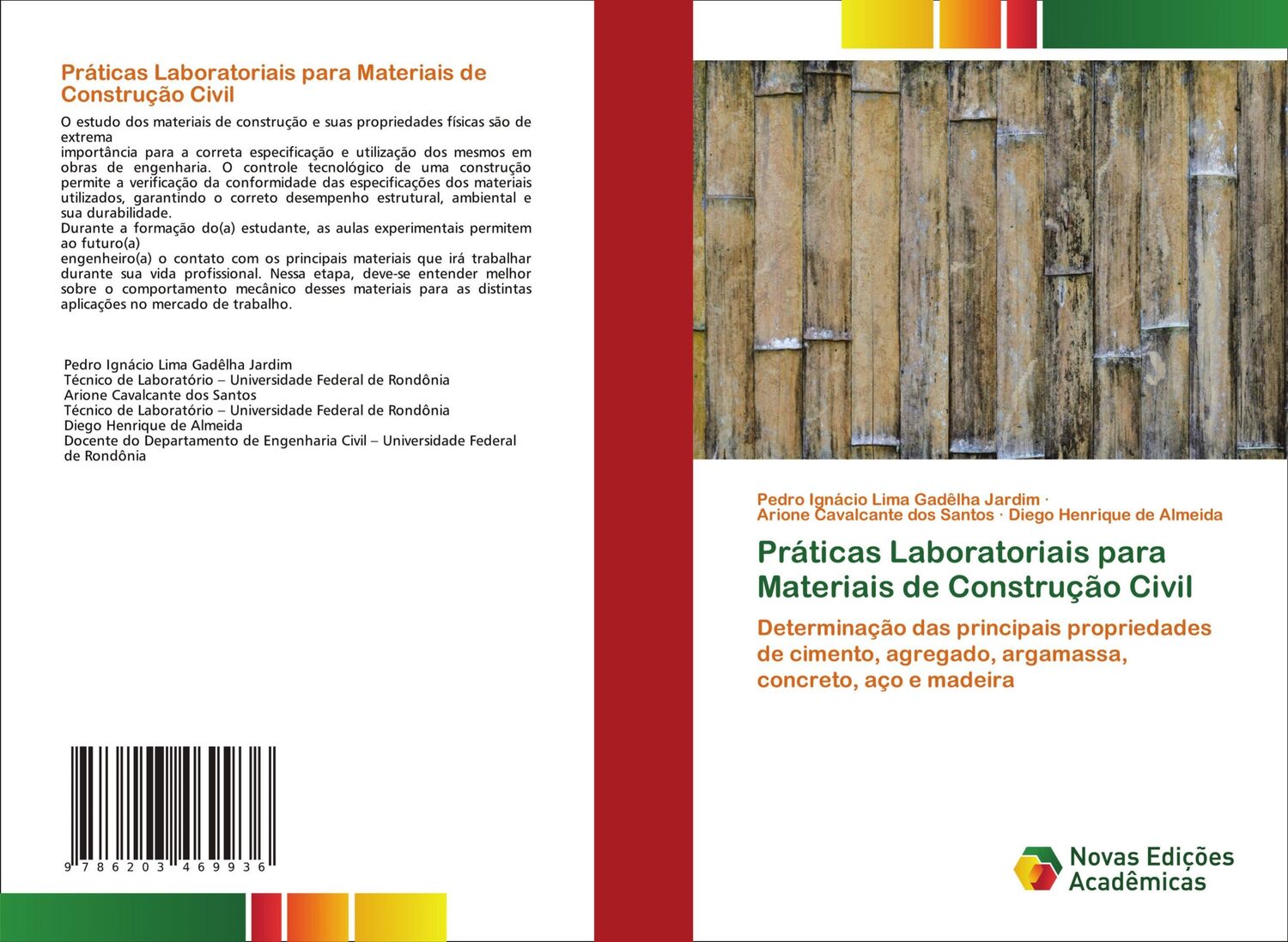 Cover: 9786203469936 | Práticas Laboratoriais para Materiais de Construção Civil | Buch