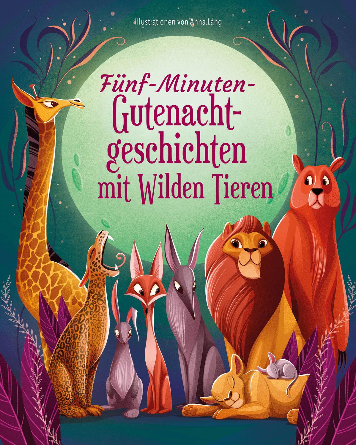 Cover: 9788863125801 | Fünf-Minuten-Gute-Nacht-Geschichten mit Wilden Tieren | Buch | 176 S.