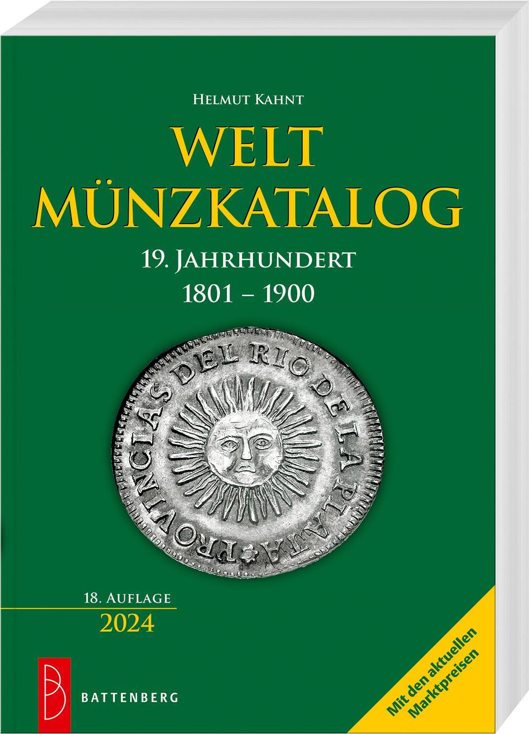 Cover: 9783866462373 | Weltmünzkatalog 19. Jahrhundert | 1801 - 1900 | Helmut Kahnt | Buch