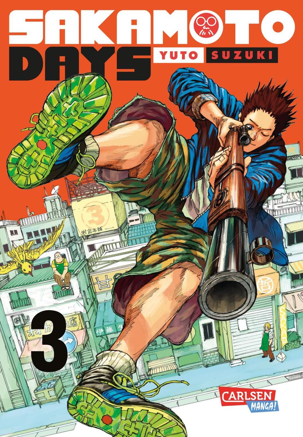 Cover: 9783551756183 | Sakamoto Days 3 | Ex-Gangster-Komödie mit rasanter Action | Suzuki