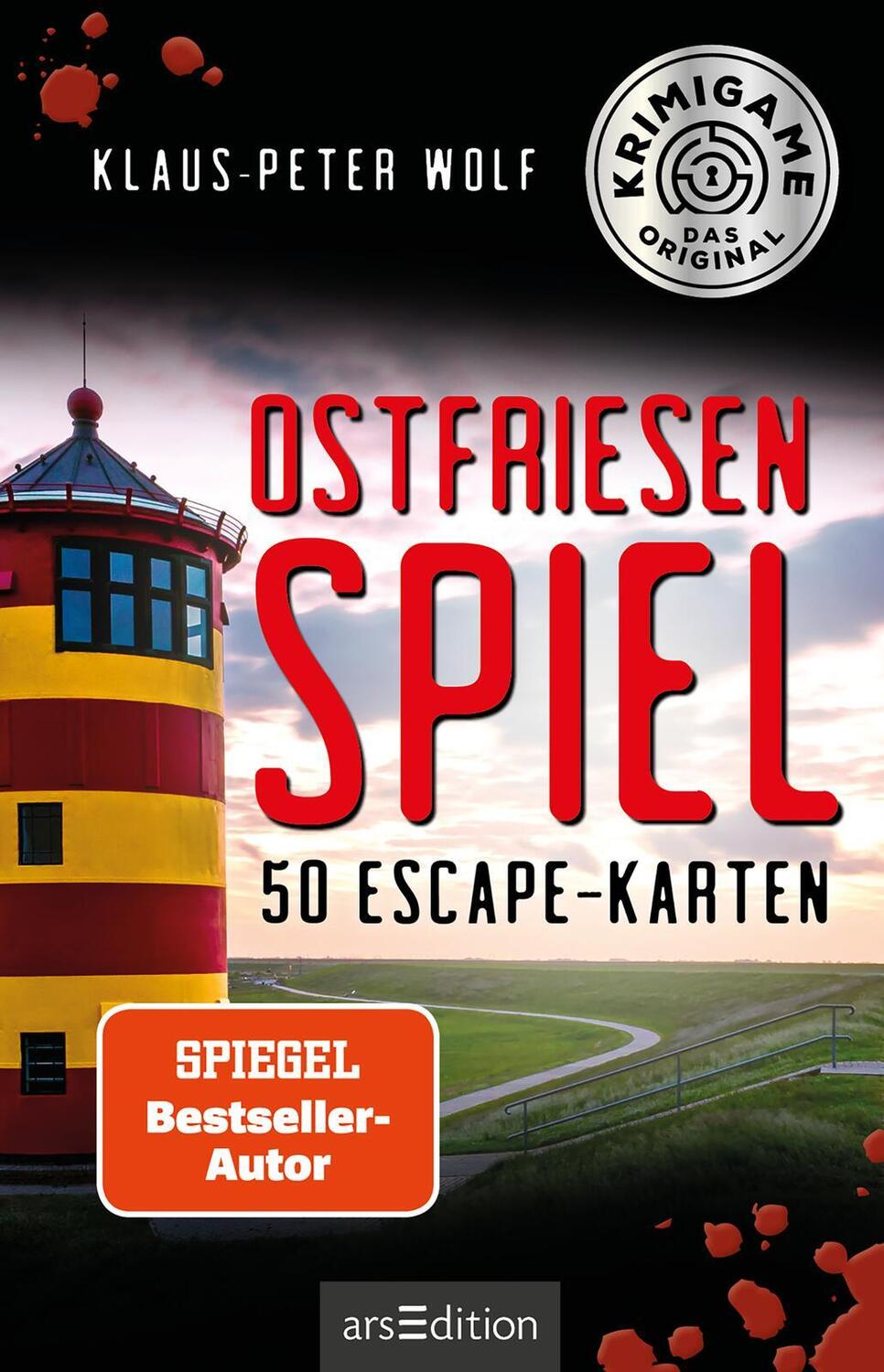 Bild: 4014489127666 | Ostfriesenspiel | 50 Escape-Karten | Klaus-Peter Wolf (u. a.) | Spiel