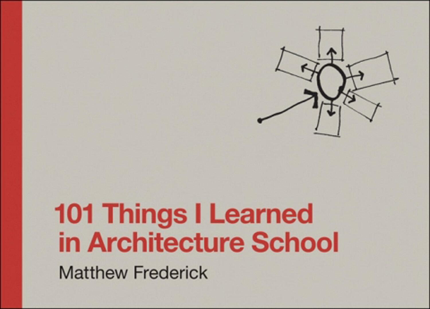 Cover: 9780262062664 | 101 Things I Learned in Architecture School | Matthew Frederick | Buch