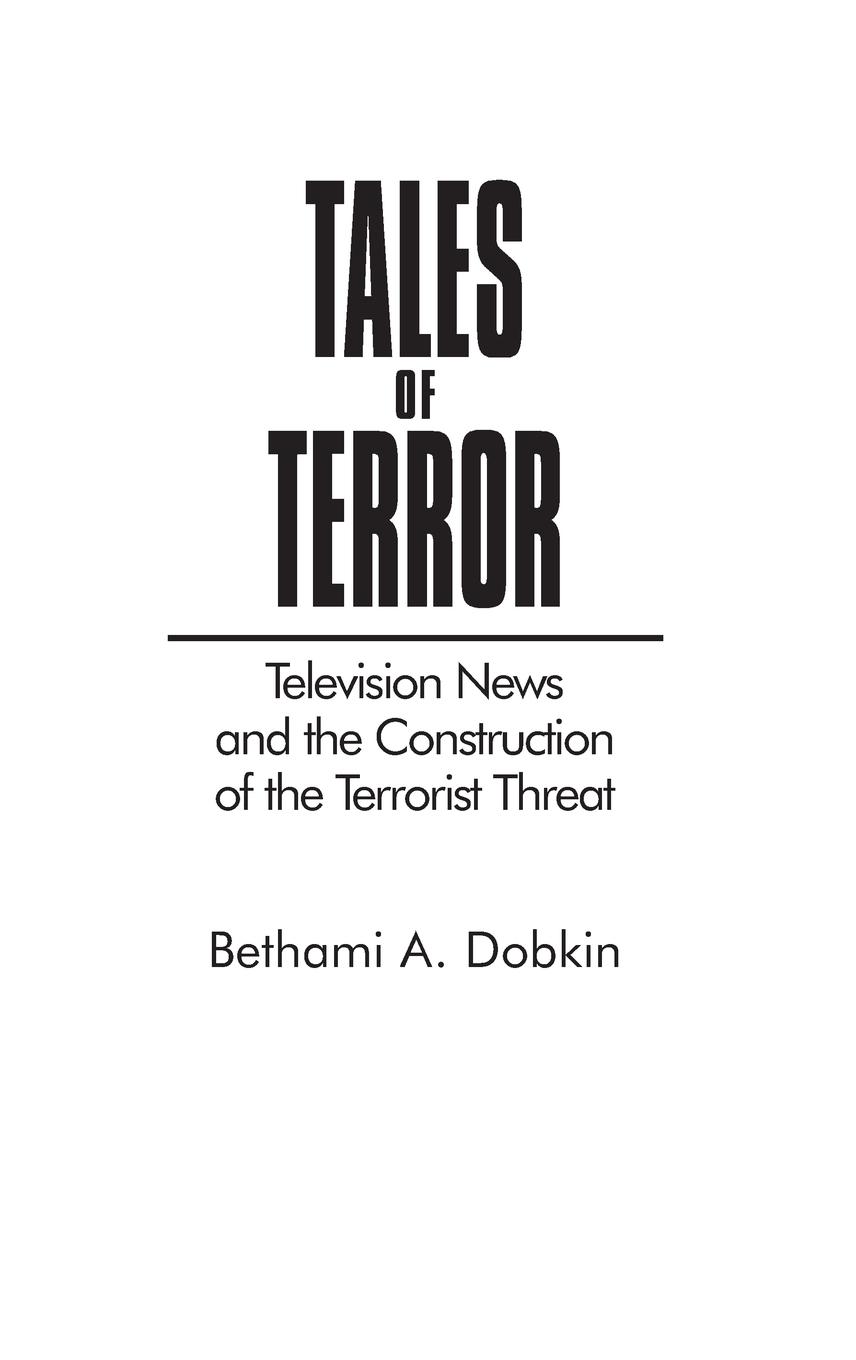 Cover: 9780275939816 | Tales of Terror | Bethami Dobkin | Buch | Englisch | 1992 | Praeger