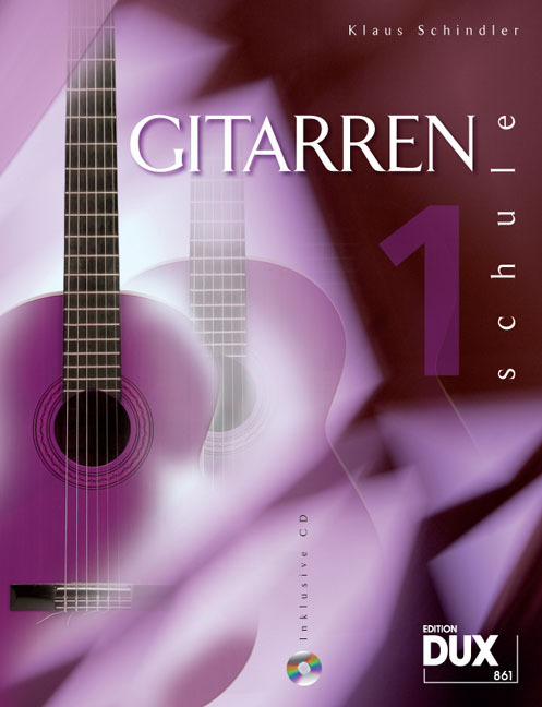 Cover: 9790500170037 | Gitarrenschule Band 1 | Klaus Schindler | Buch + CD | Dux Edition
