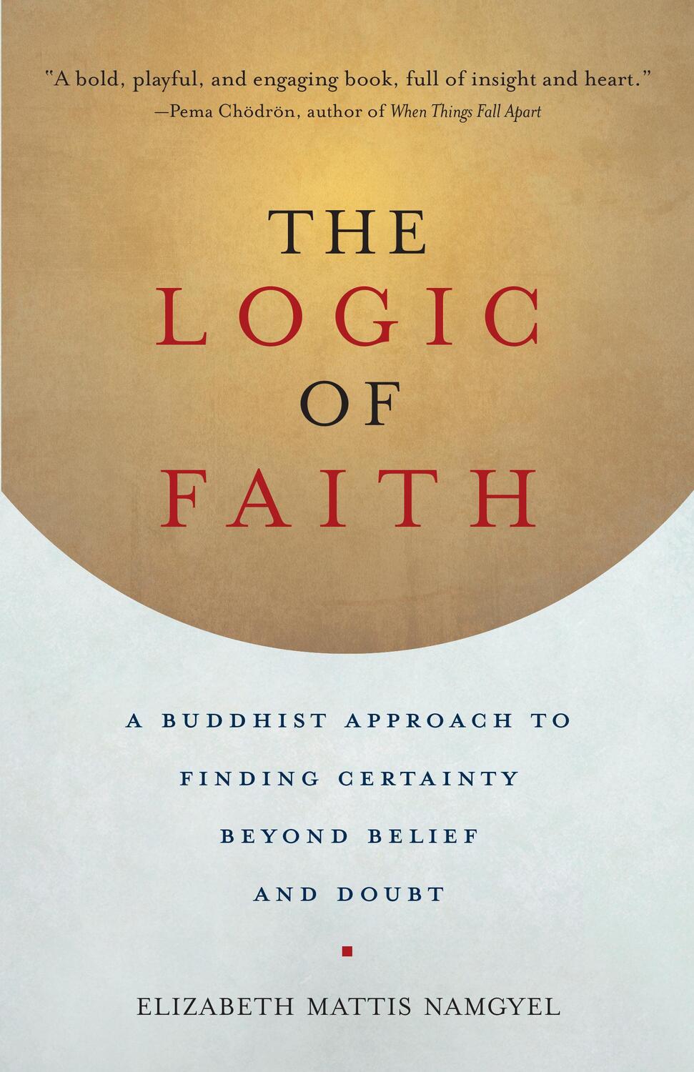 Cover: 9781611802306 | The Logic of Faith | Elizabeth Mattis-Namgyel | Taschenbuch | Englisch