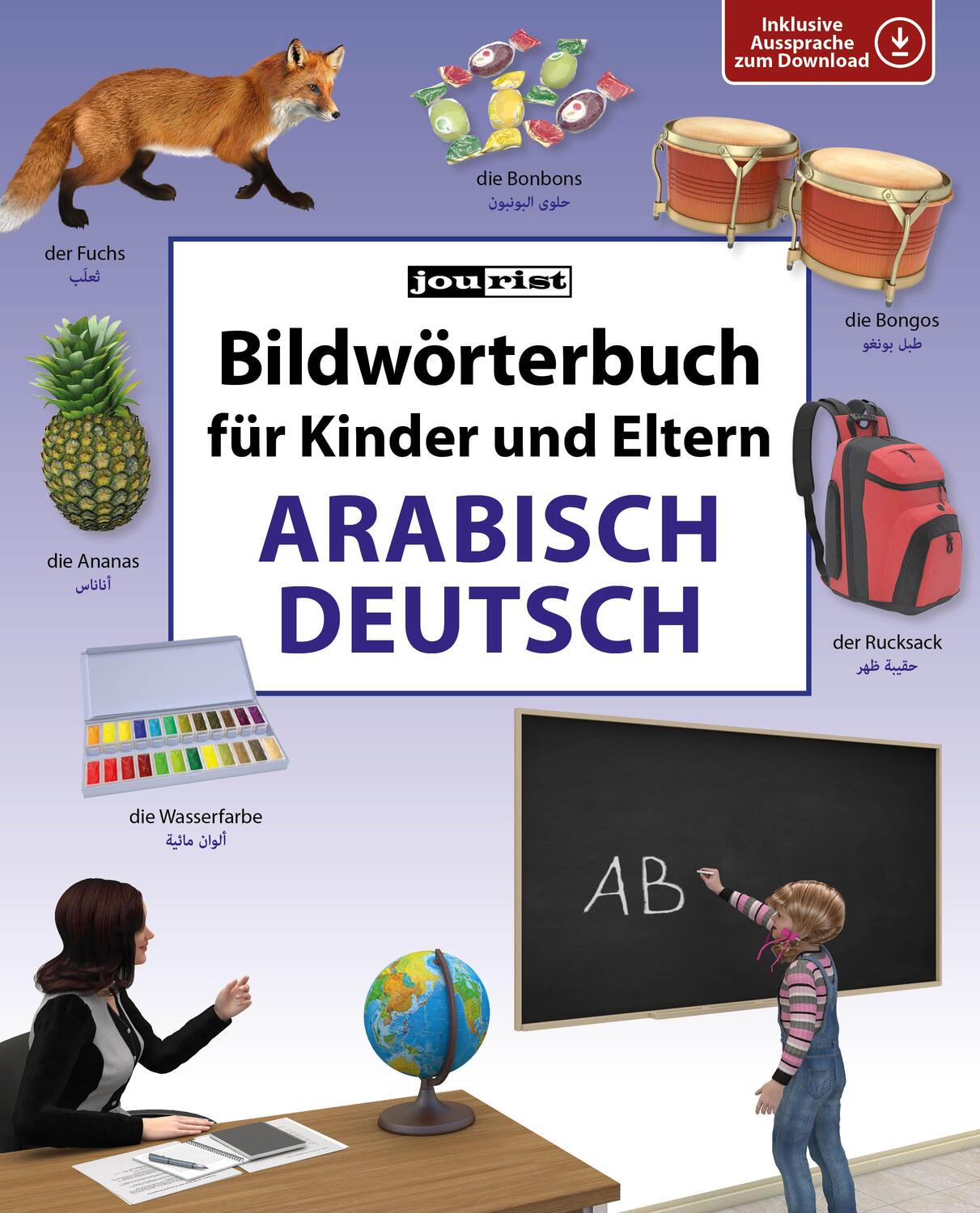 Cover: 9783898947015 | Bildwörterbuch für Kinder und Eltern Arabisch-Deutsch | Igor Jourist