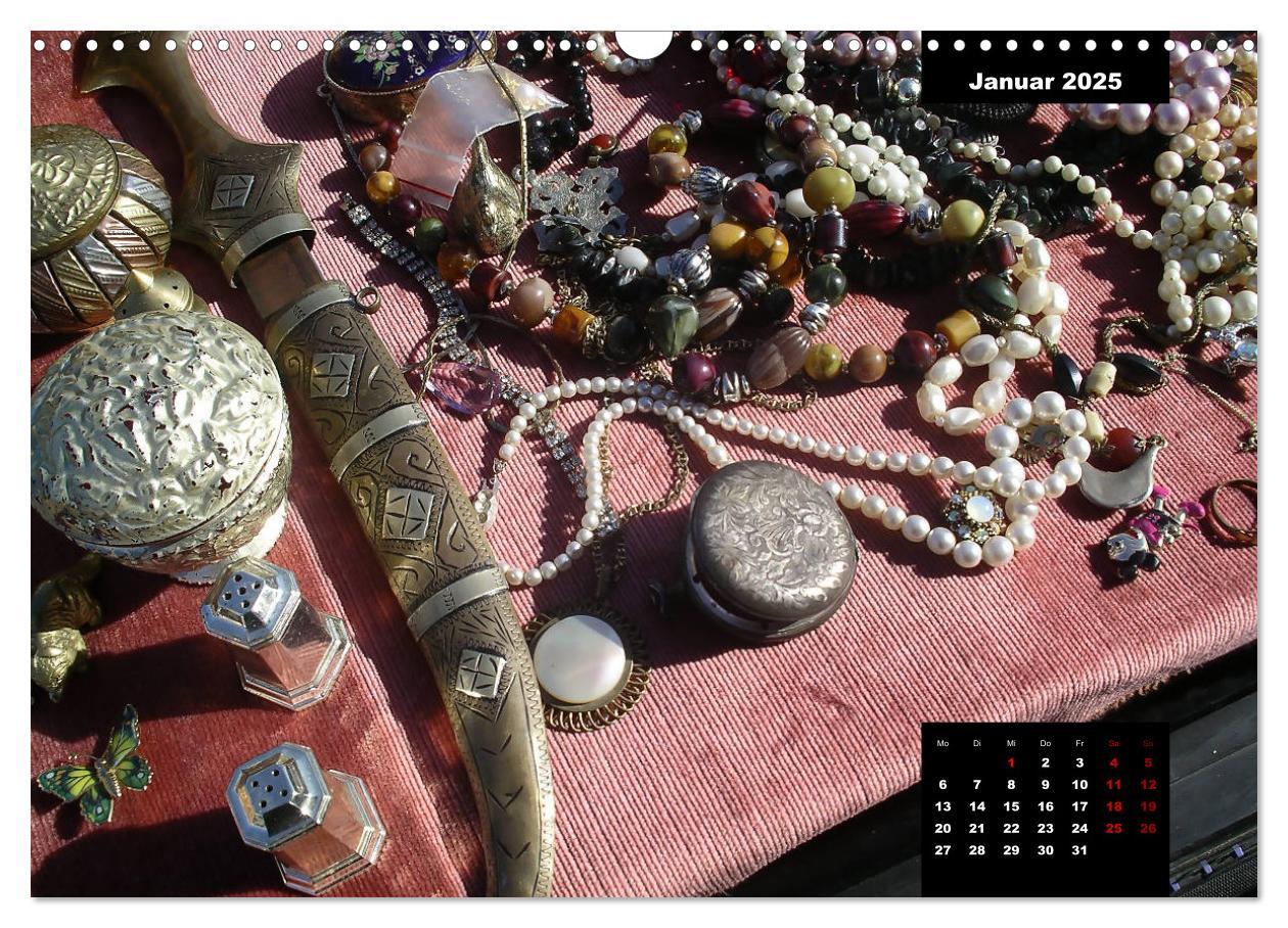 Bild: 9783435131310 | Trödel, Flohmarkt &amp; Antikes (Wandkalender 2025 DIN A3 quer),...