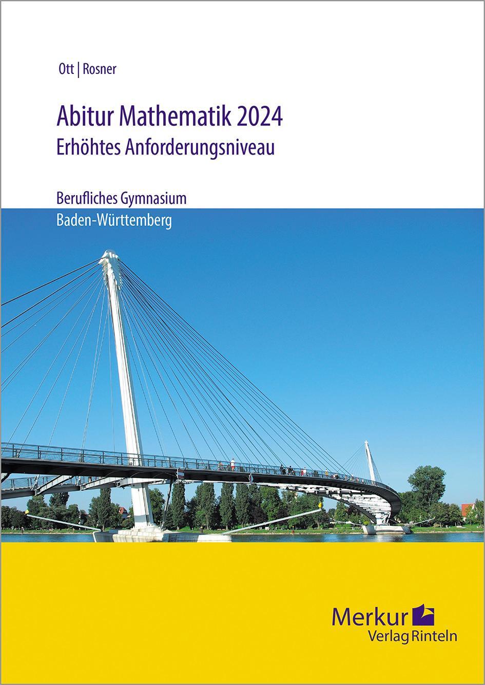 Cover: 9783812010337 | Abitur Berufliches Gymnasium Mathematik 2024 | Berufliches Gymnasium