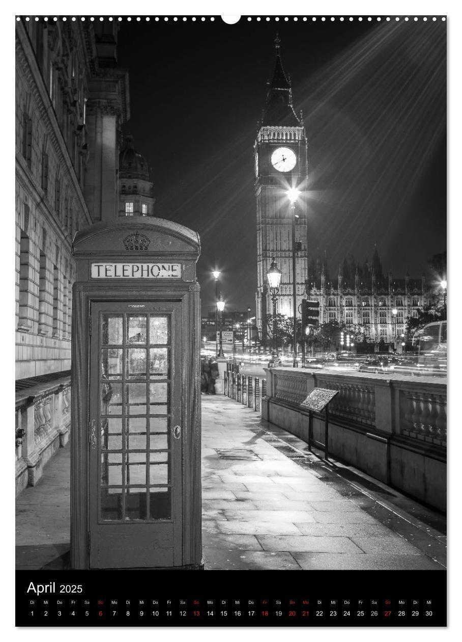 Bild: 9783457050446 | Big City London (Wandkalender 2025 DIN A2 hoch), CALVENDO...