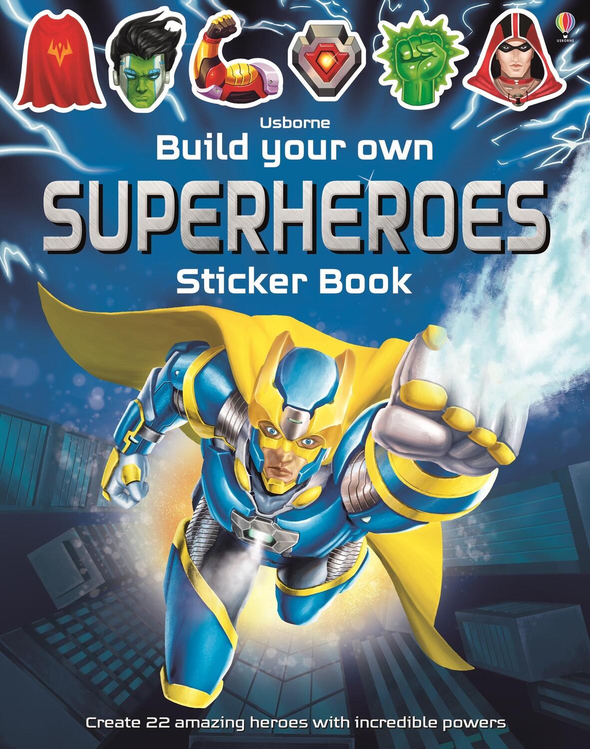 Cover: 9781474918961 | Build Your Own Superheroes Sticker Book | Simon Tudhope | Taschenbuch